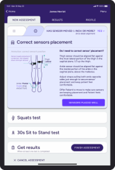 The re-alignment tab catches the user's attention with a clear prompt
